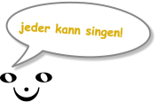 � � k  jeder kann singen!